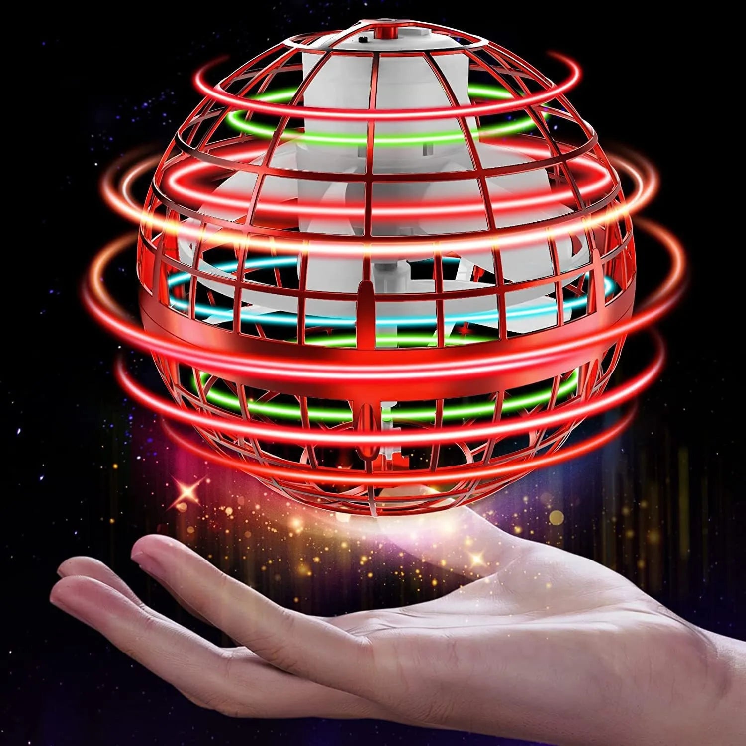 Neon SpinFly Orb Flying Toy